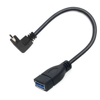 0,2 M Tip C do USB 3.0 OTG Kabel U, da USB3.0 Ženski Pretvornik Tipa C za Sinhronizacijo Podatkov OTG Kabel Za Samsung S9 S10
