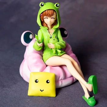 14 cm Mikoto Misaka Anime Slika Toaru Kagaku ne Railgun T Mikoto Misaka Dejanje Slika Gekota Zajeti Ver Figur Model Igrače