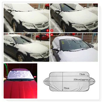 2018 nov avto Sneg, Led, Sonce Odtenek Prahu Prepreči Pokrov Okna za Volvo Napolnite Heico Caresto T6 Toyota Infiniti