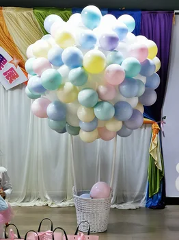30pcs 10palčni Macaron Baloon Ma Caron Latex Baloni Baby Tuš Fant Dekle Poročni Dekoracijo, Za Rojstni dan Okraski Otroci