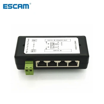 4 Pristanišča 8 portsPoE Napajanje PoE Napajanje Ethernet Napajanje Pin 4,5(+)/7,8(-) DC12V Input-DC48V za IP Kamero