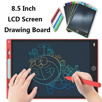 8.5 Palčni Otroci Risalno Desko Elektronski LCD Zaslon Pisni obliki Tablet Digitalna Grafika, Risba Tablet Elektronski Rokopis Pad Odbor