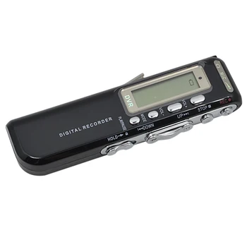 8GB/16GB Snemalnik LCD Zaslon, Mini Telefon Digitalni Dictaphone WAV Pero Voznik MP3 Predvajalnik Strokovni Razgovor Diktafon