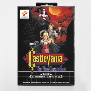 Castlevania - Nova Generacija 16-bitno MD Igra Kartice Za Sega Mega Drive/ Geneza z Drobno Polje