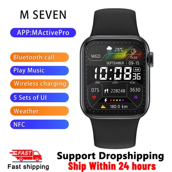 IWO 13 Watch 7 M SEDEM Serije 7 Pametno Gledati Moške Smartwatch NFC Bluetoot Klic Srčni utrip, Krvni Tlak Monitor Ure za Ženske