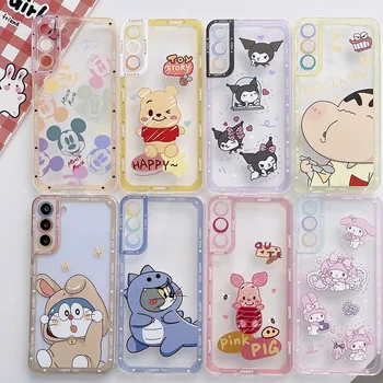 Kuromi Sanrio Moja Melodija Samsung S22 Mobilni Telefon Primeru S21/s20 Pregleden A52S Risank Anime Doraemon Prijateljice Nekaj Darilo