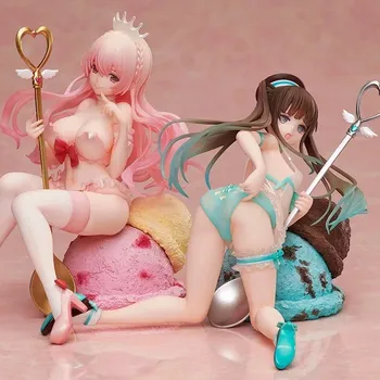 Novi Anime Materni Zavezujoče Degustacijo Dekle Sladoled, jagode & mint Seksi Dekleta PVC figuric Figura Igrače T30