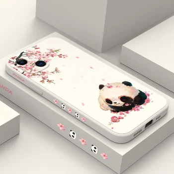 Panda Odbijal Primeru Telefon Za iPhone 14 13 12 11 Pro Mini Max X XR XS MAX SE2020 8 7 Plus 6 6S Plus Kritje