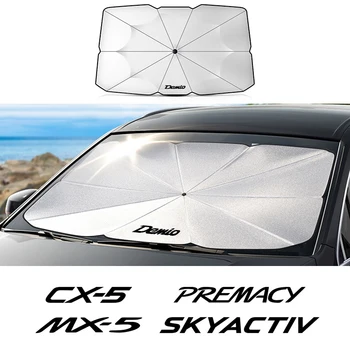 Prilagodite spredaj dežnik Za Mazda Demio CX-5 Axela 3 MPS CX-3 6 Atenza MS MX-5 CX-30 Skyactiv Bt-50 CX-8 Avto Dežnik Dežnik