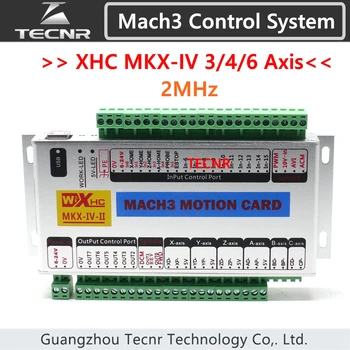 XHC MKX-IV Mach3 Zlom svet 3 4 os USB Nadzor Gibanja Kartico 2MHz Podporo Windows 7,10
