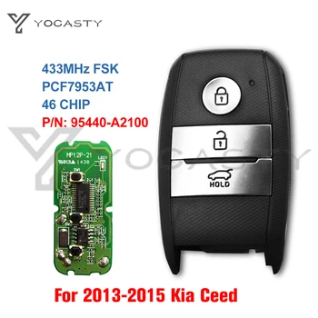 YOCASTY 95440A2100 Original Za KIA Ceed 2013-2015 brez ključa Smart Remote Avto Ključ Fob FOB-4F02(JD) TFKB1J706 95440-A2100 433MHz