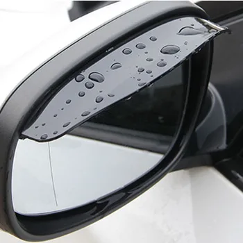 Za Univerzalni prilagodljiv PVC auto deli rearview mirror dež kritje za Kia Rio K2 K3 K5 K4 Cerato,Duša,Forte,Sportage,