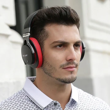ZEALOT B5 HiFi Stereo Brezžična tehnologija Bluetooth Slušalke Nad Uho Močan Bas Slušalke Z Mikrofonom Podpora Mikro SD Kartice Igra