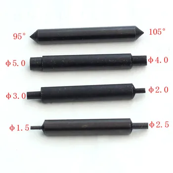 Črna Barva Sledilnik Točke HSS Sonda za DEFU Vartical Ključni Stroji za Rezanje,Dekoder 1,5 mm 2,0 mm 2,5 mm 3,0 mm 4.0 mm 5,0 mm 105 stopnjo